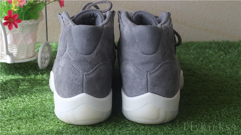 Air Jordan 11 Retro Grey Suede